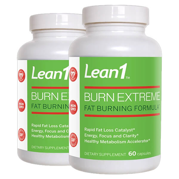 2 x 60 Capsules Nutrition53 Lean1 Burn Extreme