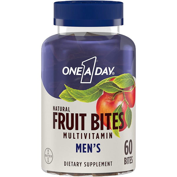 One a Day Men's Natural Fruit Bites Multivitamin