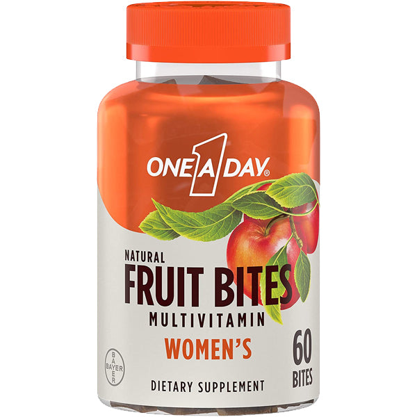 One A Day Women's Natural Fruit Bites Multivitamins
