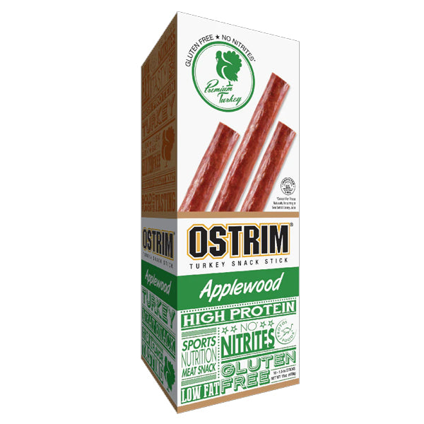 4 x 10pk Ostrim High Protein Meat Sticks