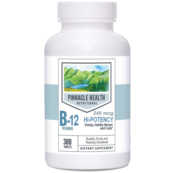 Pinnacle Health B-12 Hi-Potency Tablets