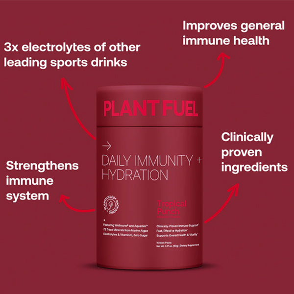 Plant Fuel Daily Immunity + Hydration 15 Servings