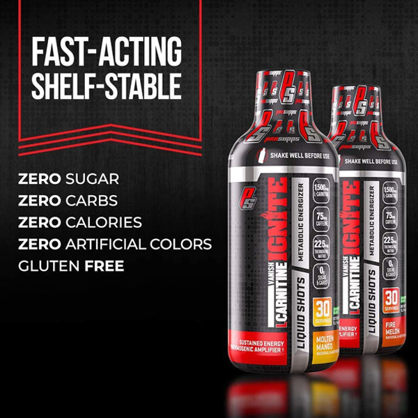 ProSupps Vanish Ignite L-Carnitine 1500 30 Servings ProSupps Vanish Ignite L-Carnitine 1500 30 Servings