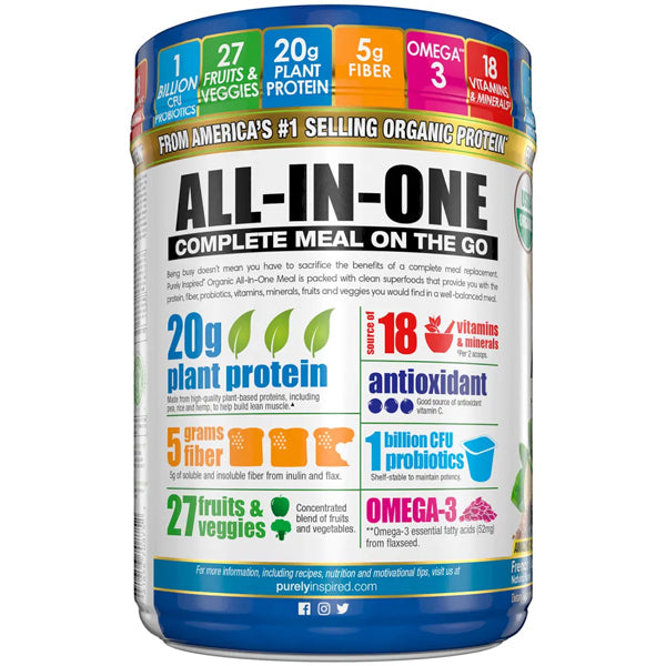 2 x 1.3lbs Purely Inspired Organic All-In-One Meal Replacement