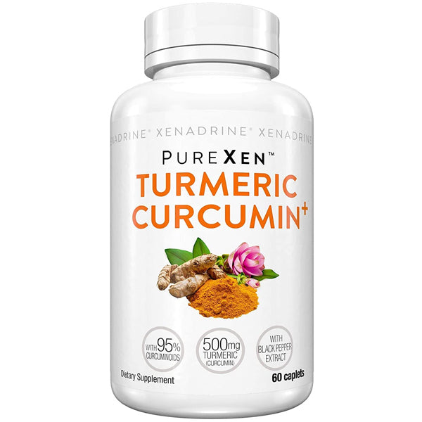 PureXen Turmeric Curcumin 60 Caplets