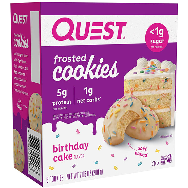 Quest Frosted Protein Cookies 8pk