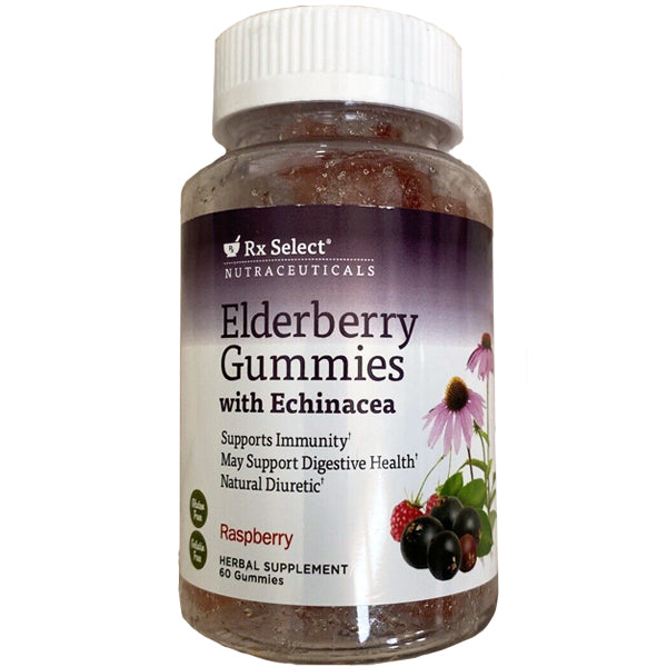 RX Select Elderberry with Echinacea Gummies
