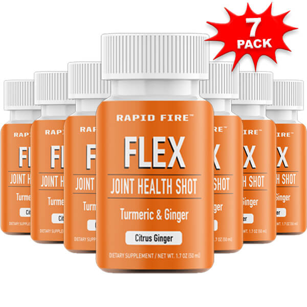7 x 50ml Rapid Fire Flex Joint Health Shots