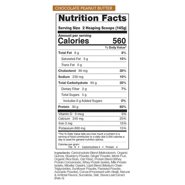 Rival Nutrition Clean Gainer 5lbs