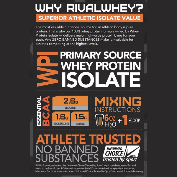 Rival Nutrition Rival Whey Protein 5lbs