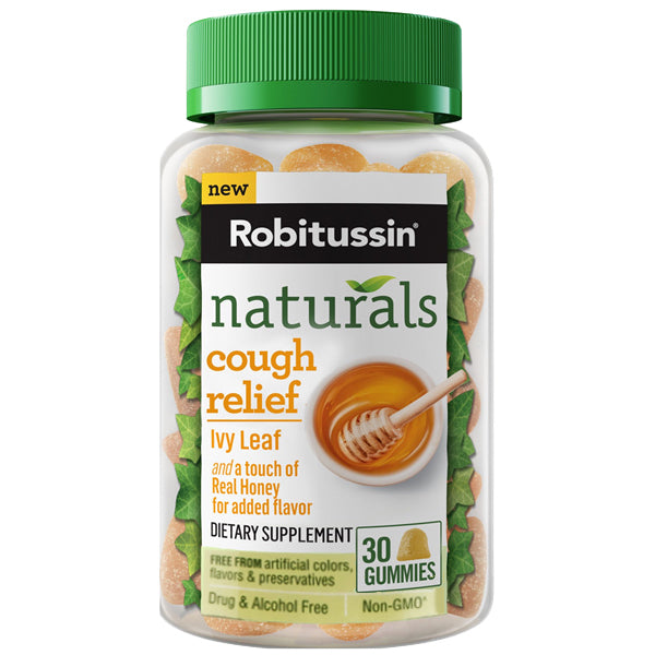 Robitussin Naturals Cough Relief & Immune Health Gummies