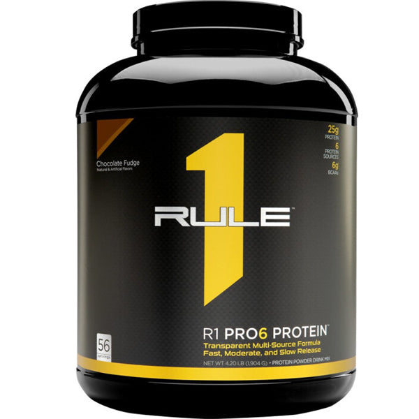 2 x 56 Servings Rule1 R1 Pro6 Protein