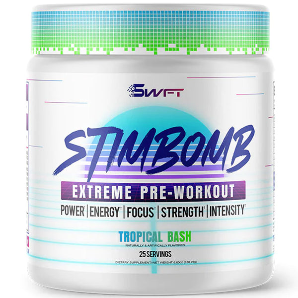 2 x 25 Servings SWFT Stimbomb Extreme Pre-Workout