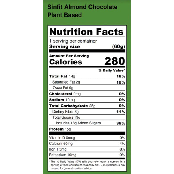 Sinfit Plant-Based High Protein Crunch Bars 12pk