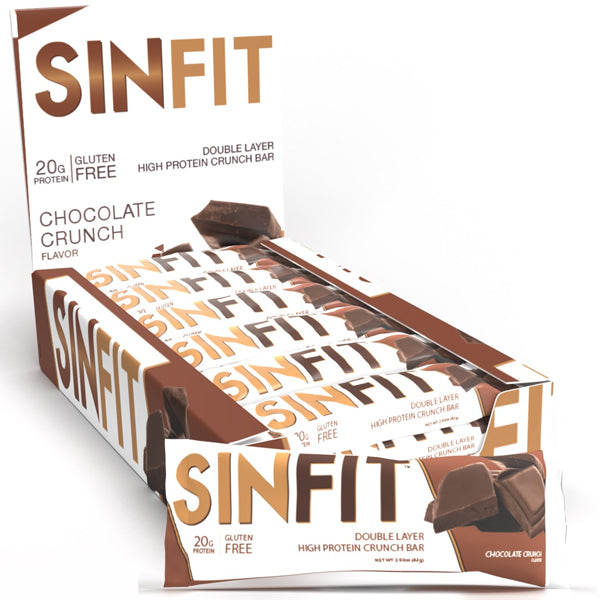 2 x 12pk SinFit Double Layer High Protein Bars