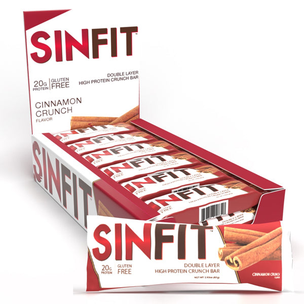 SinFit Double Layer High Protein Bars 12pk