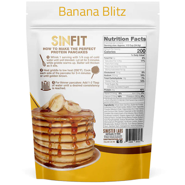 Sinister Labs SinFit Protein Pancake Mix