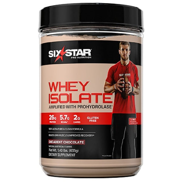 2 x 1.4lbs Six Star Whey Isolate Amplified with Prohydrolase