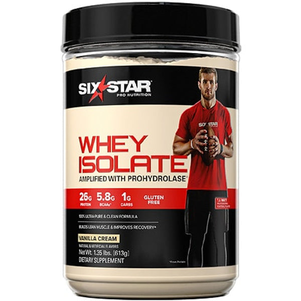 Six Star Whey Isolate Amplified with Prohydrolase 20 Servings