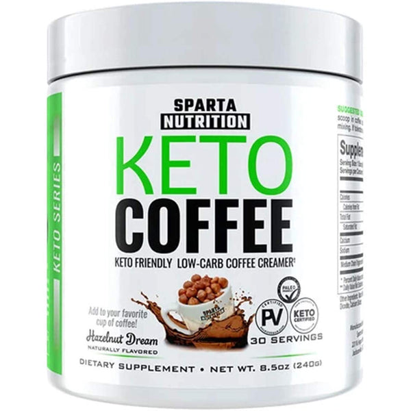 Sparta Low-Carb Keto Coffee Creamer 30 Servings