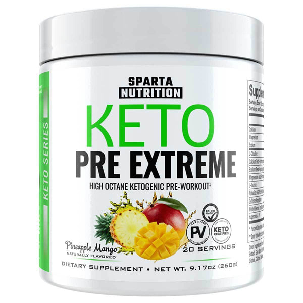 Sparta Keto Pre Extreme 20 Servings
