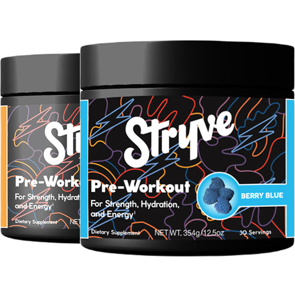 2 x 30 Servings Stryve Nutrition Pre-Workout