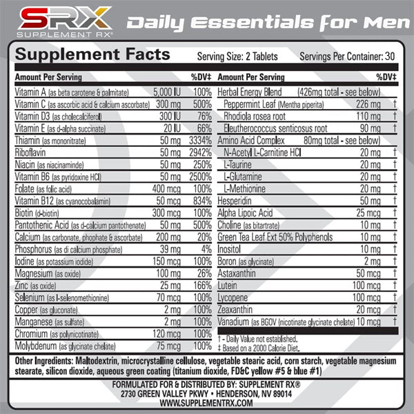 Daily Essentials for Men