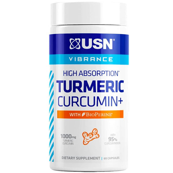 USN Turmeric Curcumin+ With BioPerine Capsules