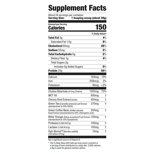 Ultimate Nutrition Protein Fat Burner 2lbs
