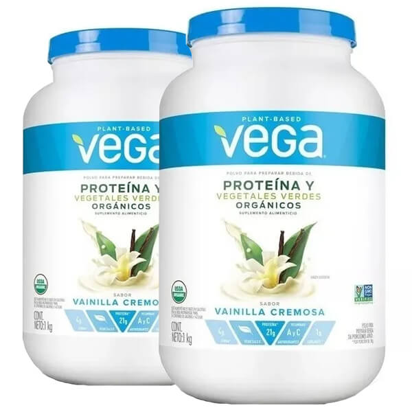 2 x 2.2lbs Vega Organic Protein & Greens (ESP)