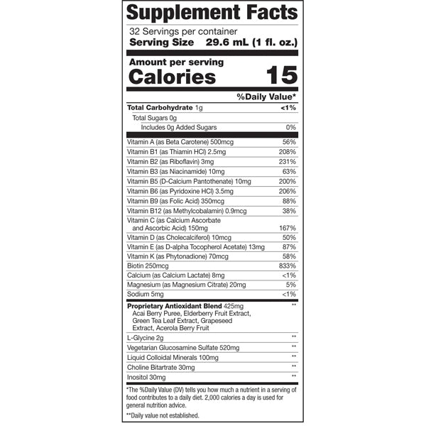 Maxcell Supplement Max Muscle Vit-Acell Liquid Multivitamin 32oz