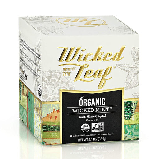 Wicked Leaf Organic Wicked Mint Tea 12pk.