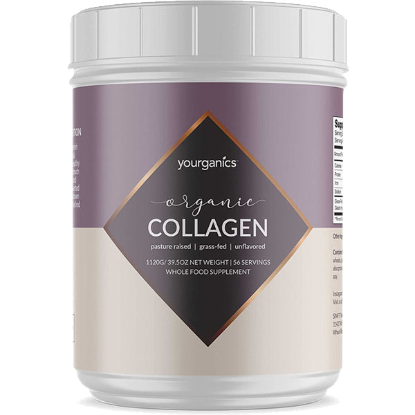 Yourganics Grass Fed Collagen Protein 56 Servings