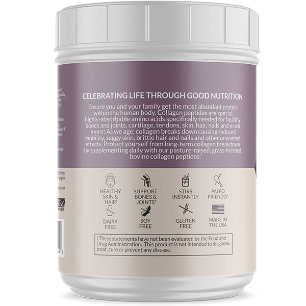 Yourganics Grass Fed Collagen Protein 56 Servings