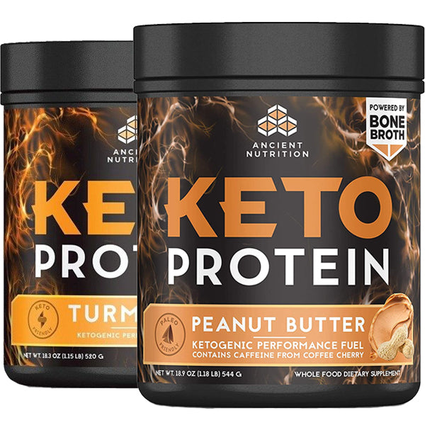 2 x 1lbs Ancient Nutrition Keto Protein