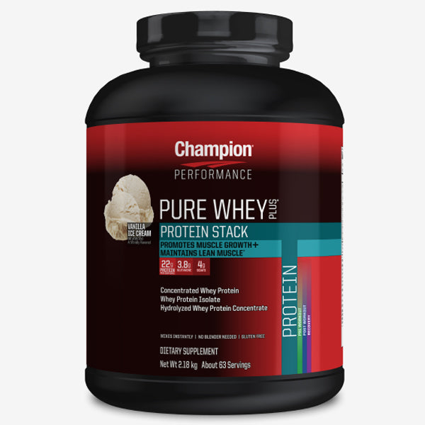 Champion Performance Pure Whey Plus Protein Stack 4.8lbs
