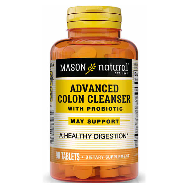 Mason Natural Advanced Colon Cleanser With Probiotic 90ct